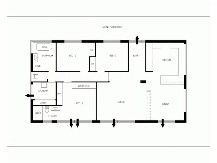 Floorplan of Homely house listing, 51 Wallangarra drive, Bedfordale WA 6112