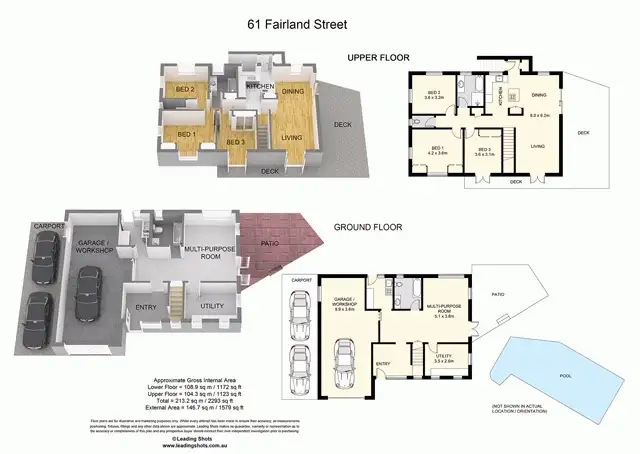 Floorplan of Homely house listing, 61 Fairland Street, Mount Gravatt East QLD 4122