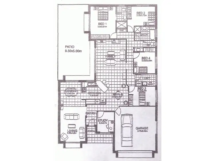 Floorplan of Homely house listing, 9 Raynuha Court, Ormeau QLD 4208