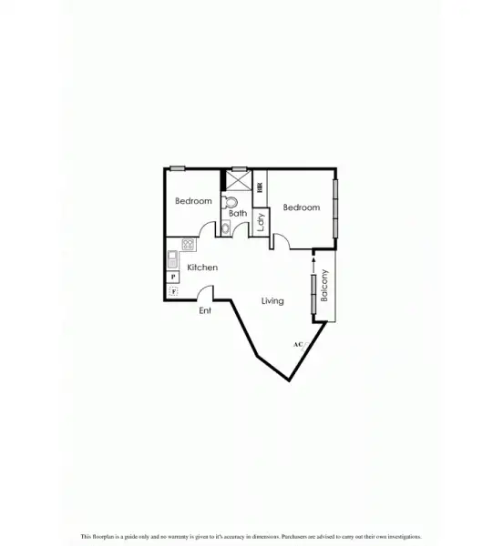 Floorplan of Homely apartment listing, 1108/109 Clarendon Street, Southbank VIC 3006