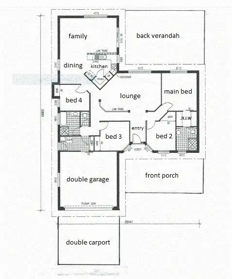 Floorplan of Homely house listing, 24 Thallon Road, Hatton Vale QLD 4341