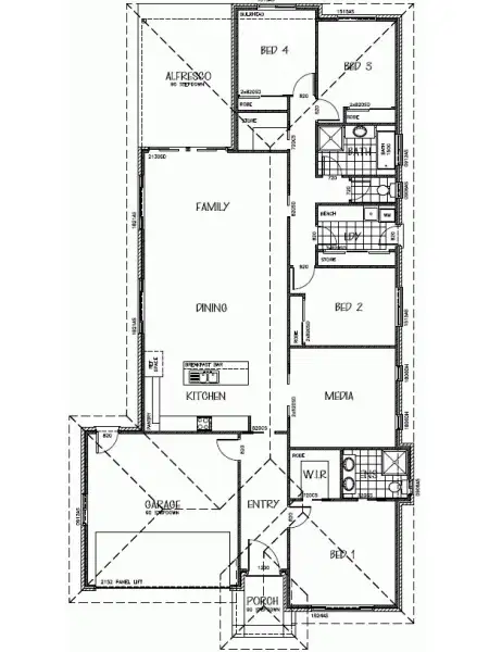 Floorplan of Homely house listing, 9 Gabriella Way, Tamworth NSW 2340