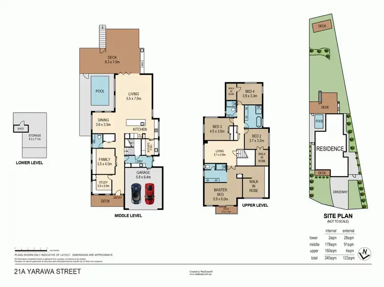 Floorplan of Homely house listing, 21A Yarawa Street, Kenmore QLD 4069