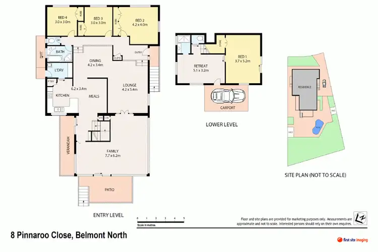 Floorplan of Homely house listing, 8 Pinnaroo Close, Belmont North NSW 2280