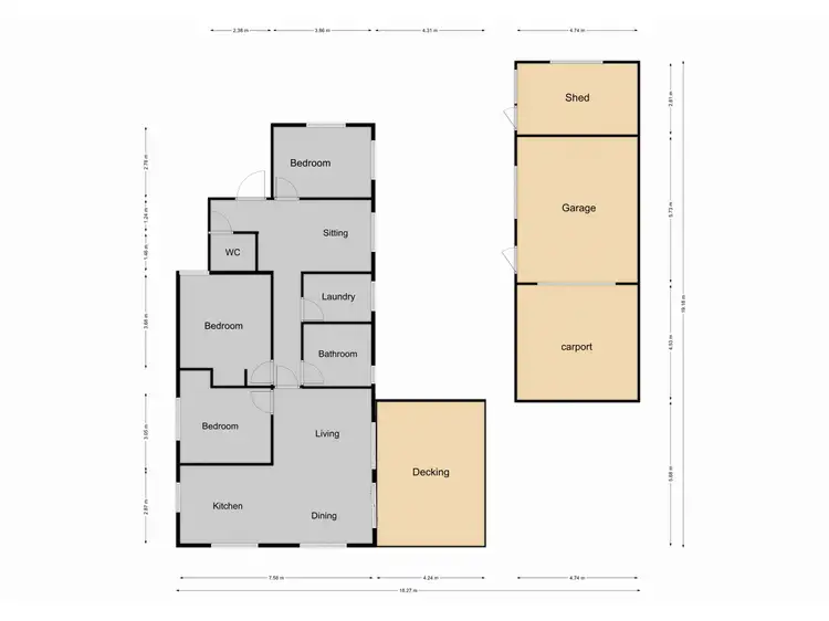 Floorplan of Homely house listing, 7 Thomas Grove, San Remo VIC 3925