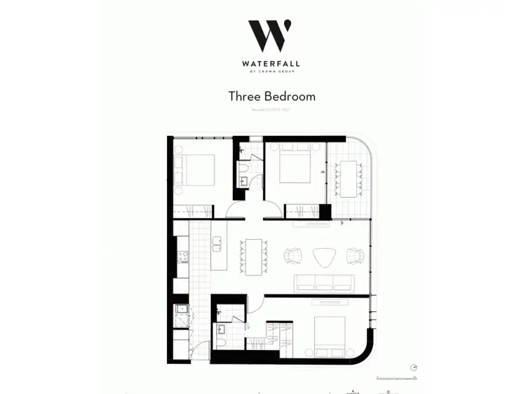 Floorplan of Homely apartment listing, C1003/19-21 Dunkerley Place, Waterloo NSW 2017