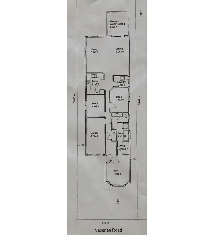 Floorplan of Homely house listing, 10B Naperian Road, Salisbury North SA 5108
