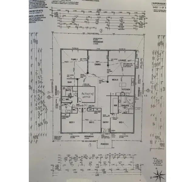 Floorplan of Homely house listing, 3 BUTTER GUM CLOSE, Serpentine WA 6125