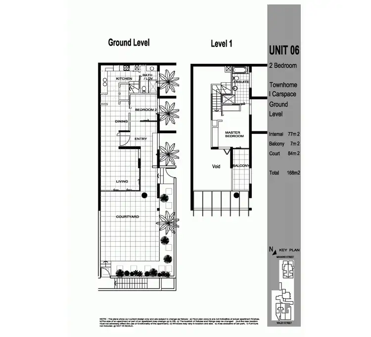 Floorplan of Homely apartment listing, 6/15 Walsh Street, Milton QLD 4064