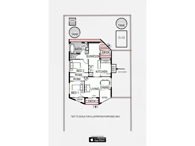 Floorplan of Homely house listing, 652 Congo Road, Congo NSW 2537