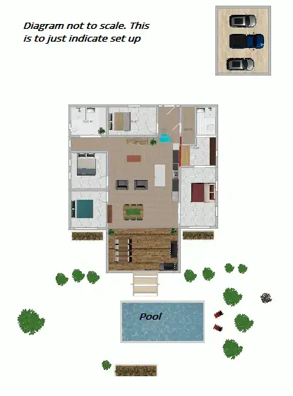 Floorplan of Homely rural property listing, 4294 Fog Bay Road, Dundee Forest NT 840