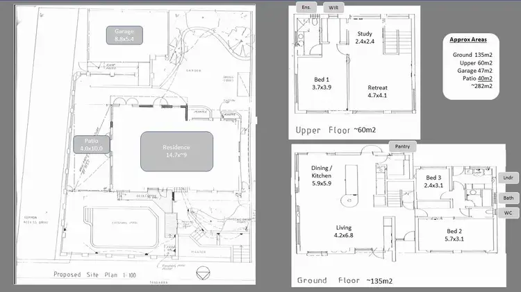 Floorplan of Homely house listing, 13 Tandarra Place, Wembley Downs WA 6019