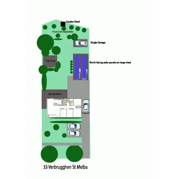 Floorplan of Homely house listing, 33 Verbrugghen Street, Melba ACT 2615