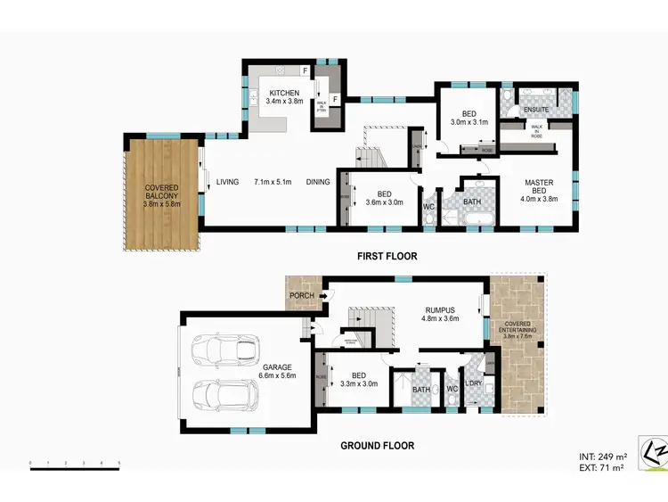 Floorplan of Homely house listing, 13 FEATHERTOP STREET, Terranora NSW 2486