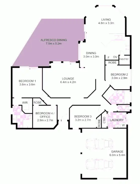 Floorplan of Homely house listing, 11 Rainforest Way, Lennox Head NSW 2478