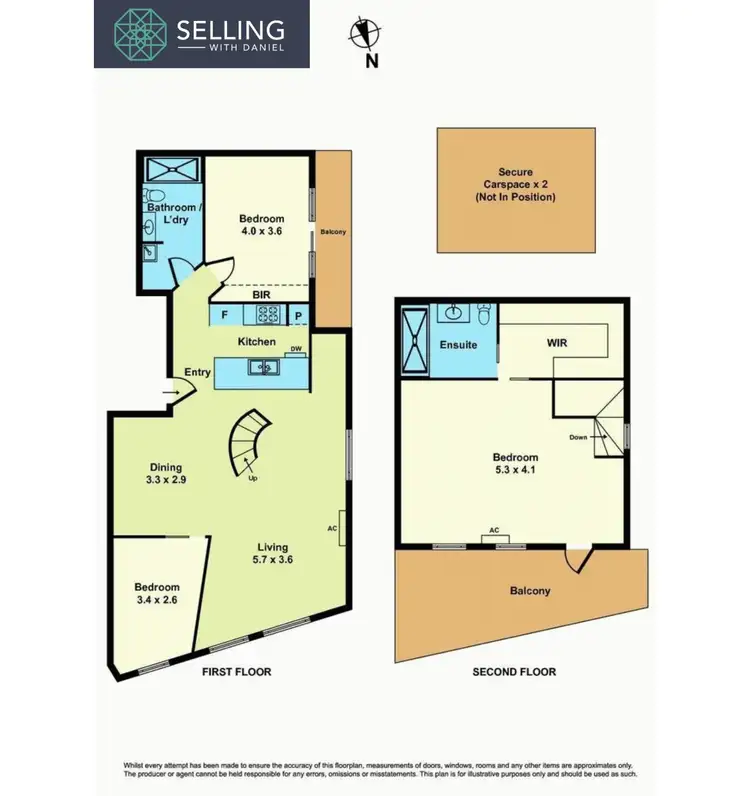 Floorplan of Homely apartment listing, 23/185 Francis Street, Yarraville VIC 3013