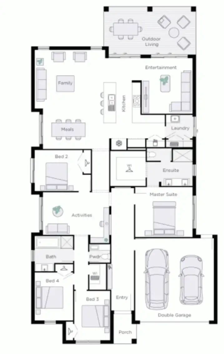 Floorplan of Homely house listing, 4 Lychee Place, Palmview QLD 4553