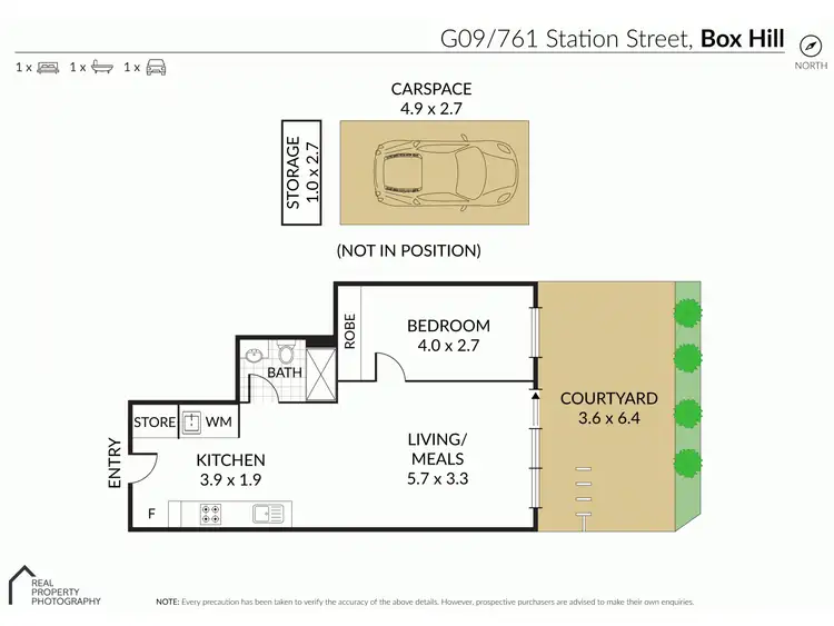Floorplan of Homely apartment listing, G09/761 Station Street, Box Hill North VIC 3129