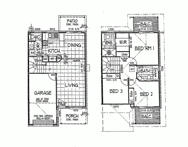 Floorplan of Homely townhouse listing, 4/6-32 University Drive, Meadowbrook QLD 4131