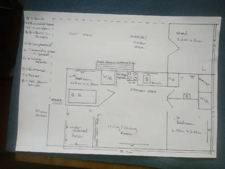 Floorplan of Homely unit listing, Address available on request