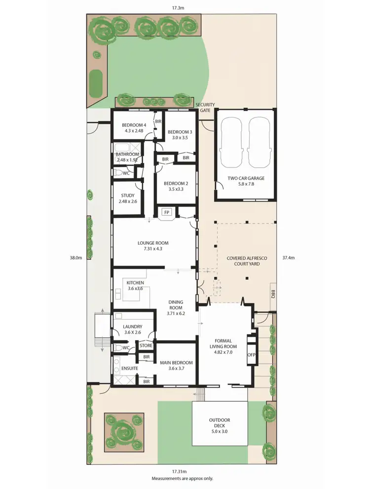 Floorplan of Homely house listing, 27 Augustines Way, Keilor VIC 3036