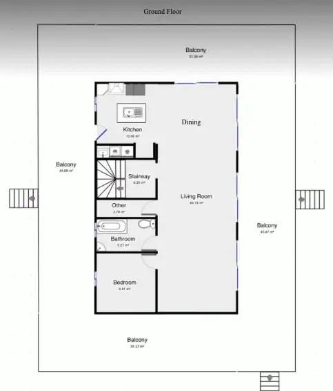 Floorplan of Homely rural property listing, 198 Bundocks Road, Dobies Bight NSW 2470