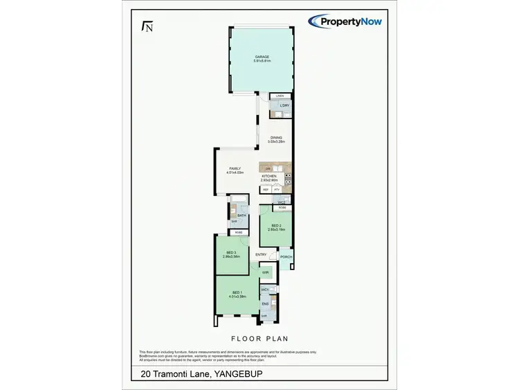 Floorplan of Homely house listing, 20 Tramonti Lane, Yangebup WA 6164