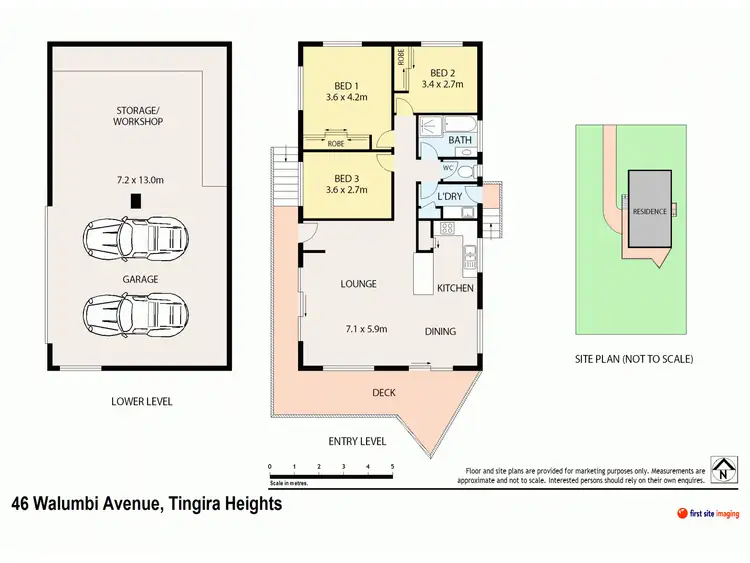 Floorplan of Homely house listing, 46 Walumbi Avenue, Tingira Heights NSW 2290