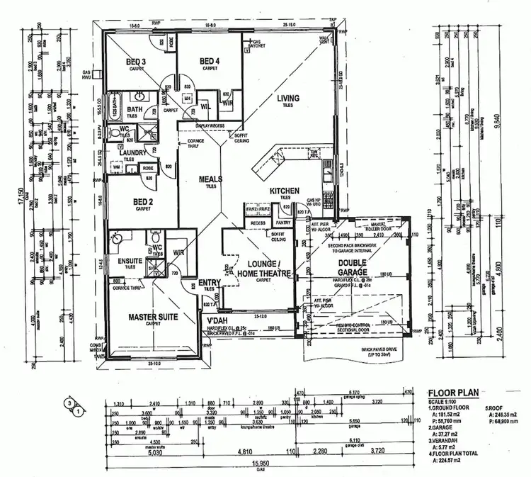 Floorplan of Homely house listing, 18 Kootingal Bend, Baldivis WA 6171