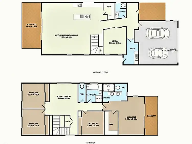 Floorplan of Homely house listing, 76 Burns Parade, Chapel Hill QLD 4069