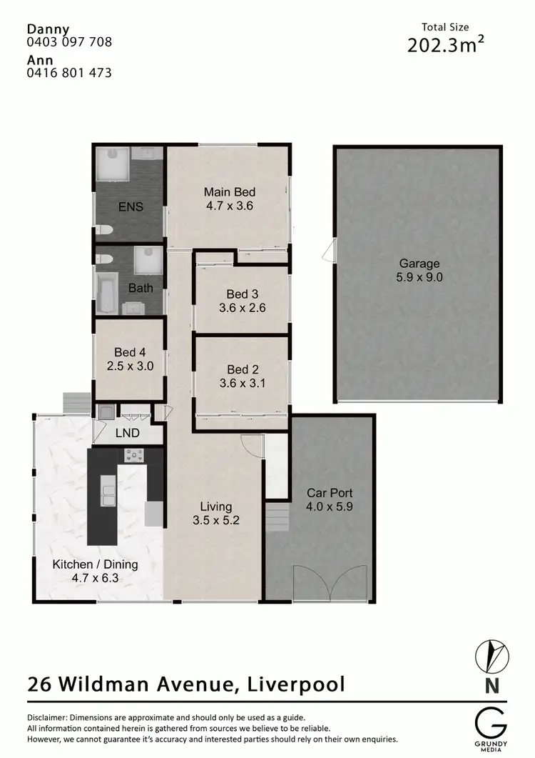 Floorplan of Homely house listing, 26 Wildman Ave, Liverpool NSW 2170