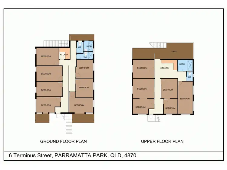 Floorplan of Homely unit listing, 6 Terminus Street, Parramatta Park QLD 4870