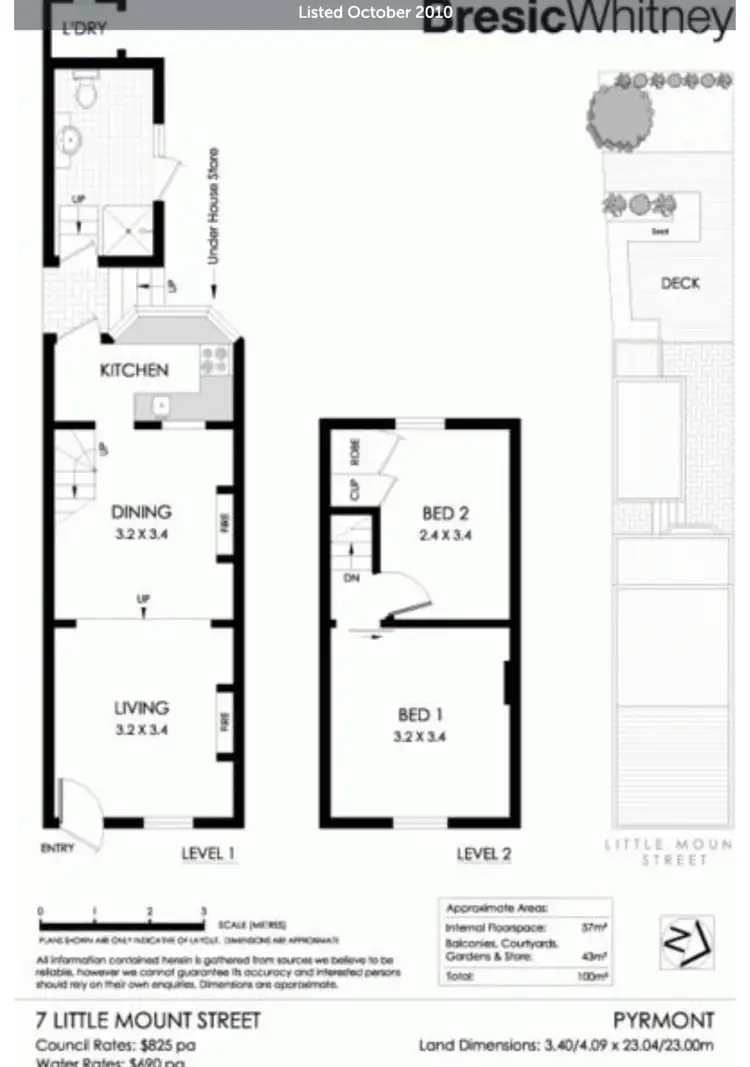 Floorplan of Homely house listing, 7 Little Mount Street, Pyrmont NSW 2009