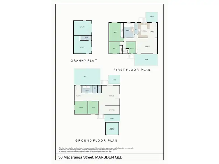 Floorplan of Homely house listing, 36 Macaranga Street, Marsden QLD 4132