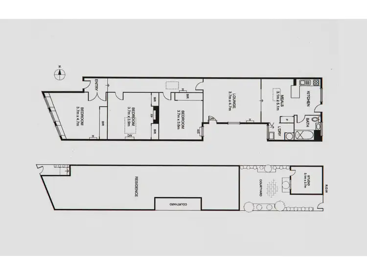 Floorplan of Homely house listing, 116 Pin Oak Crescent, Flemington VIC 3031