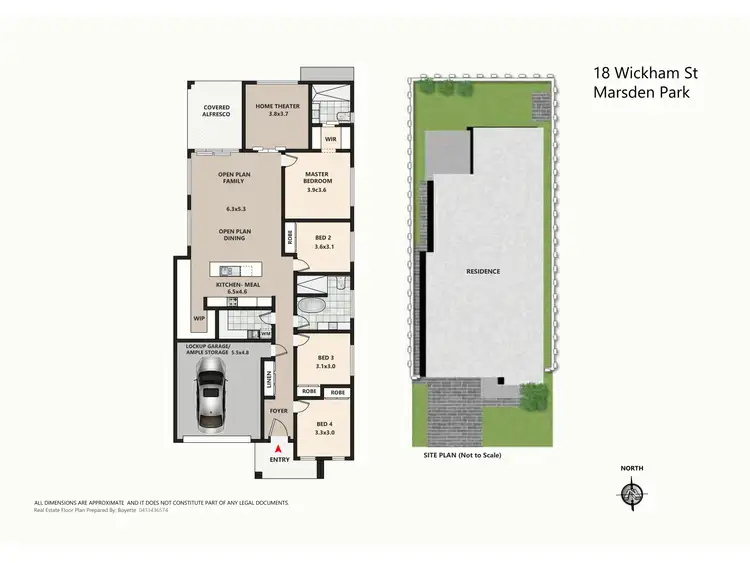 Floorplan of Homely house listing, 18 Wickham Street, Marsden Park NSW 2765