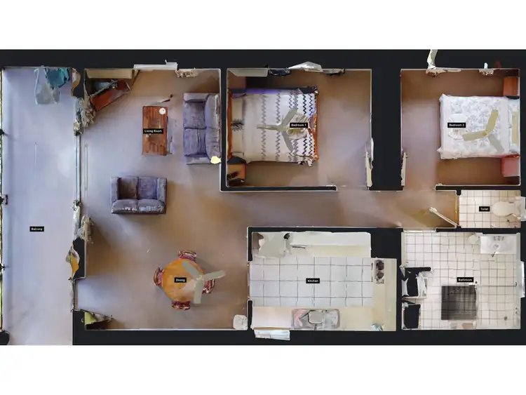 Floorplan of Homely block of units listing, 7 Kellow Street, The Range QLD 4700