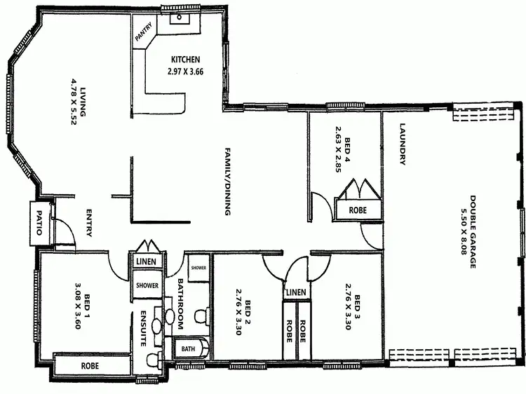 Floorplan of Homely house listing, 64 Richard Road, Rutherford NSW 2320