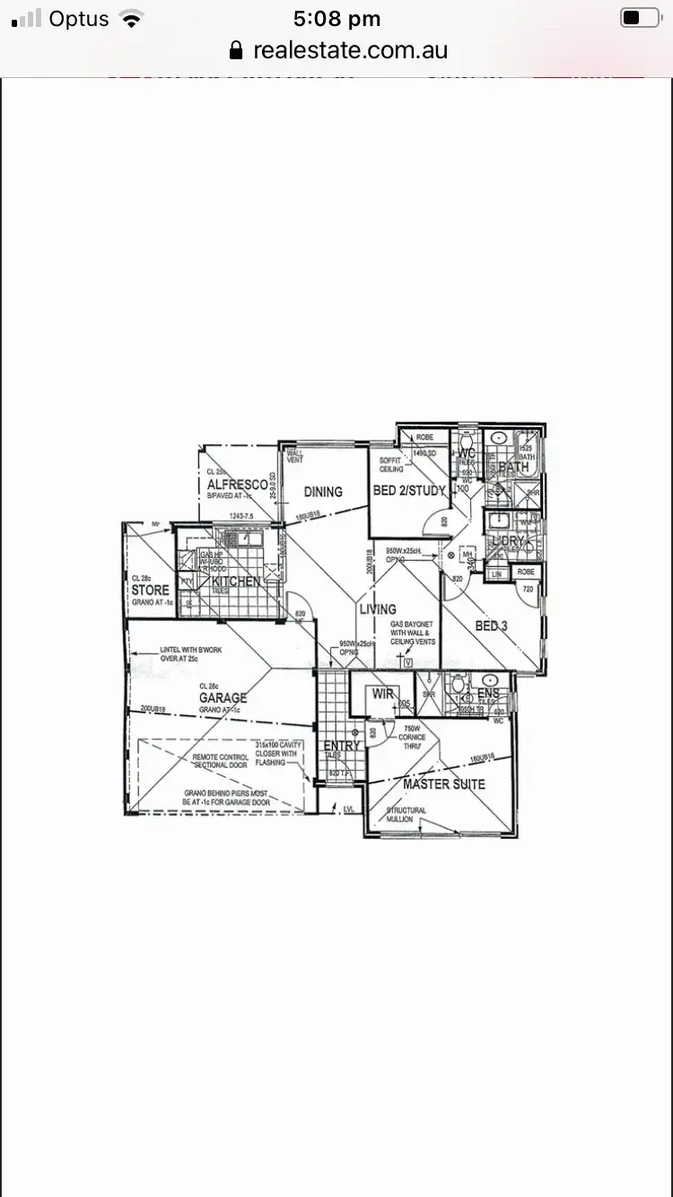 Floorplan of Homely unit listing, 7/15 Crosthwait Circle, Tapping WA 6065