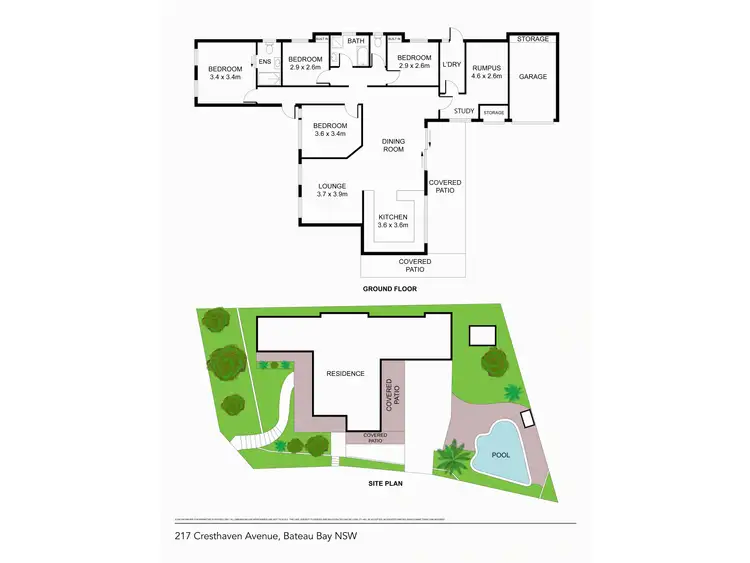 Floorplan of Homely house listing, 207/15 Cresthaven, Bateau Bay NSW 2261