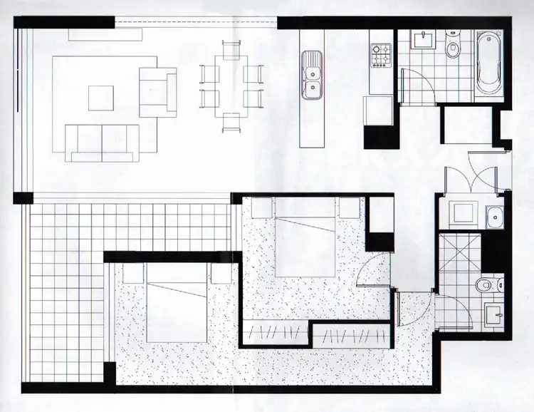 Floorplan of Homely unit listing, 1802/51 Old Castle Hill Road, Castle Hill NSW 2154