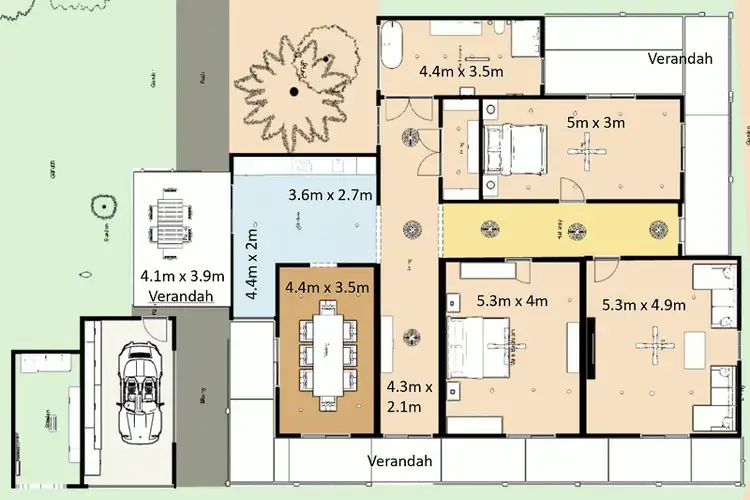 Floorplan of Homely house listing, 153 Boggumbil Road, Jiggi NSW 2480