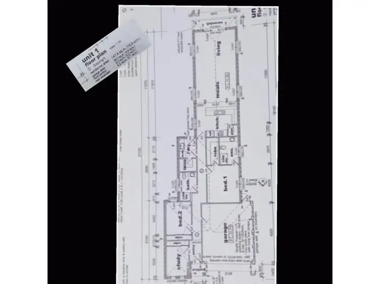 Floorplan of Homely unit listing, 1/27 Newhaven AVE, St Albans Park VIC 3219