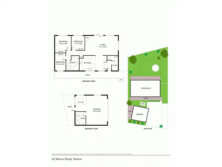 Floorplan of Homely house listing, 63 Manns Road, Narara NSW 2250