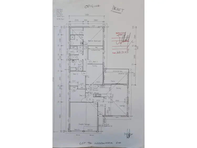 Floorplan of Homely house listing, 63 Woodwark Drive, Bushland Beach QLD 4818