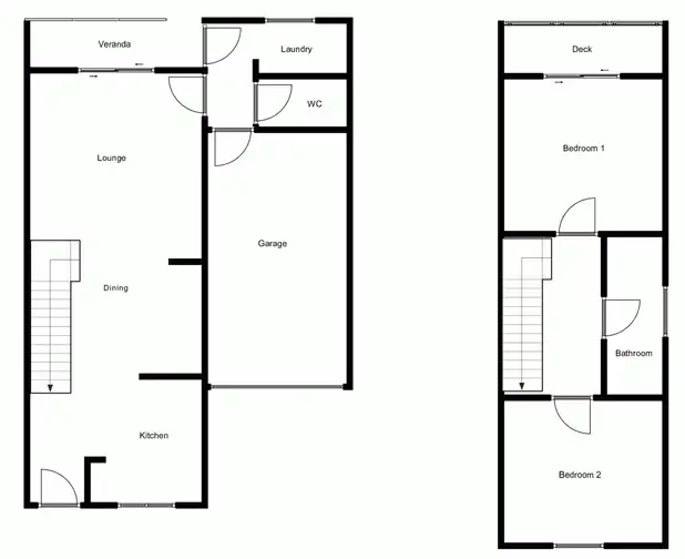 Floorplan of Homely townhouse listing, 8/28 Stackpole Street, Wishart QLD 4122