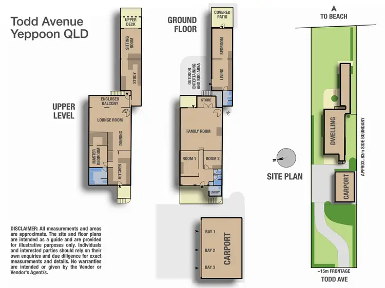 Floorplan of Homely house listing, 11 Todd Avenue, Yeppoon QLD 4703