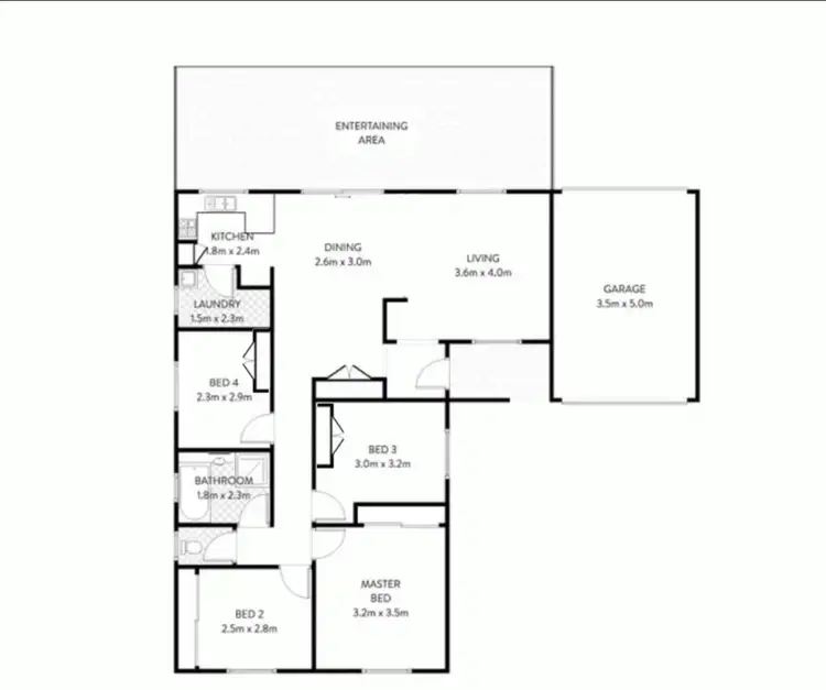 Floorplan of Homely house listing, 11 Nymboida Court, Blue Haven NSW 2262