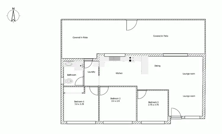 Floorplan of Homely house listing, 2 Sandman Court, Deception Bay QLD 4508
