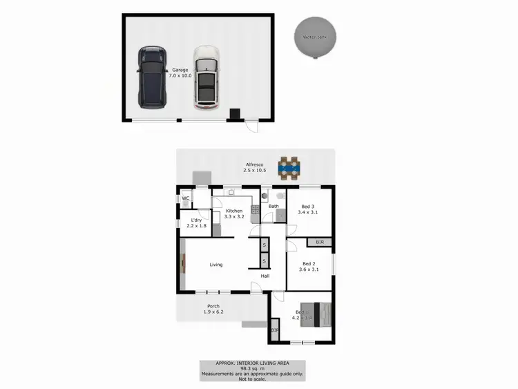 Floorplan of Homely house listing, 32 Kelly Street, Wodonga VIC 3690